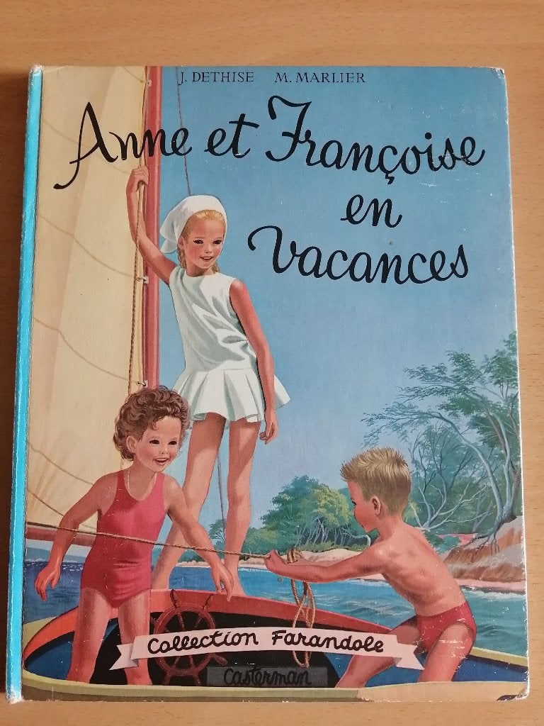 Anne et Françoise en vacances - collection Farandole 1964, Ophalen of Verzenden