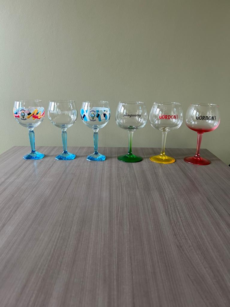 Gin glazen  Bombay , Gordon , Tanqueray  Nieuw!!, Collections, Enlèvement ou Envoi, Neuf
