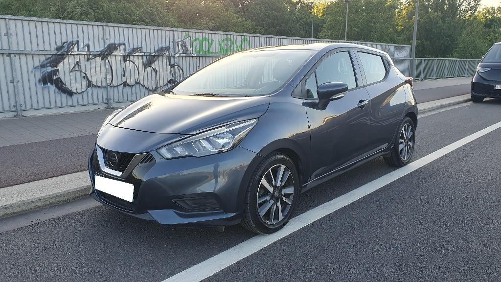 Nissan Micra 2018, 61.000 km, Auto's, Stof, Micra, 5 deurs, Particulier