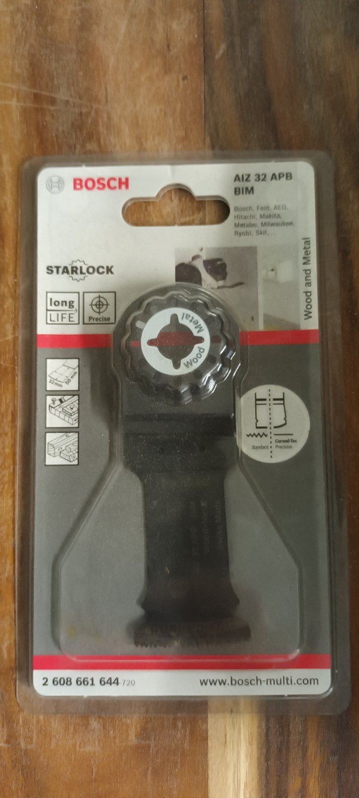 Bosch Starlock AIZ 32 APB BIM Wood and Metal, een bi-metalen, Doe-het-zelf en Bouw, Ophalen of Verzenden, Nieuw, Snijgereedschap
