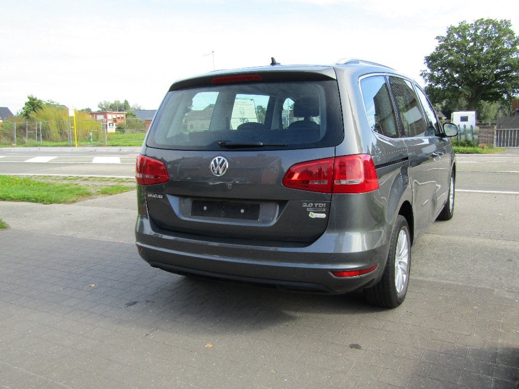 Vw sharan 2.0 TDI 7 zitplaats, Auto's, Euro 5, Stof, Zwart, 4 cilinders