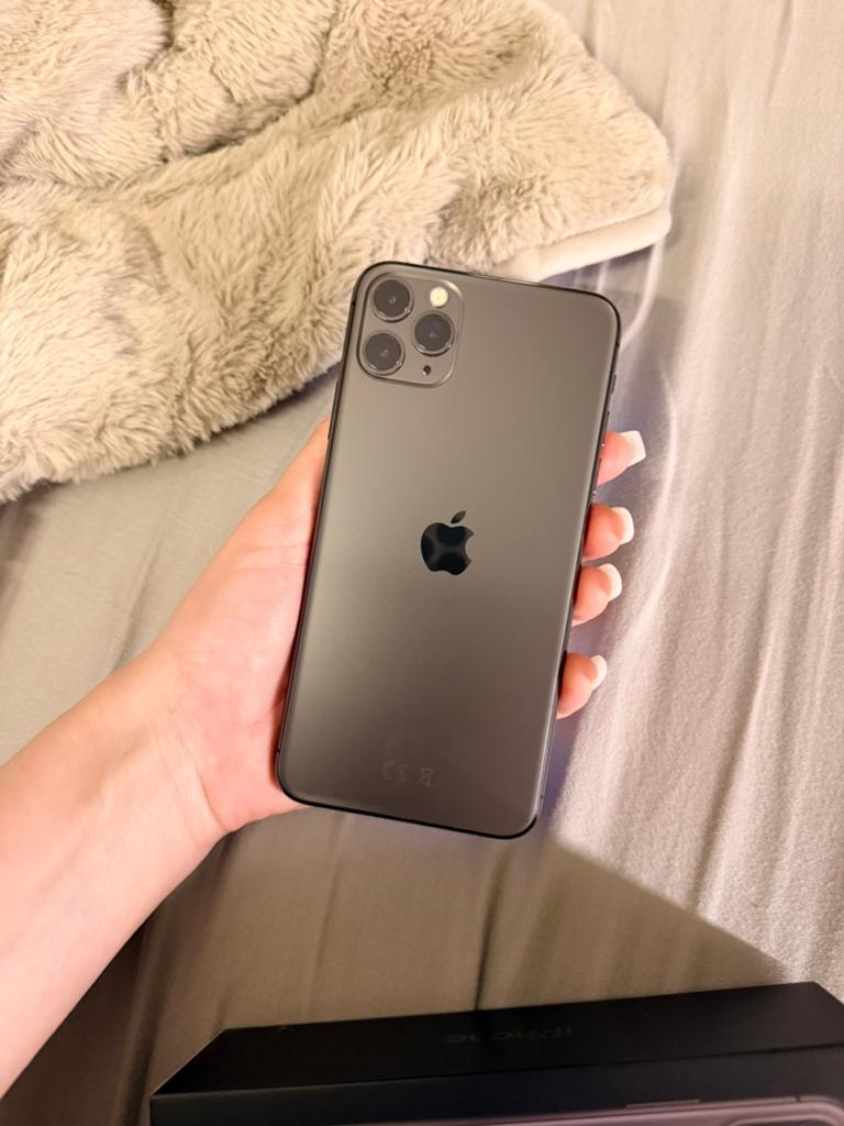 Iphone 11 Pro Max, Telecommunicatie, IPhone 11 Pro Max, Zwart, Zo goed als nieuw, Zonder simlock