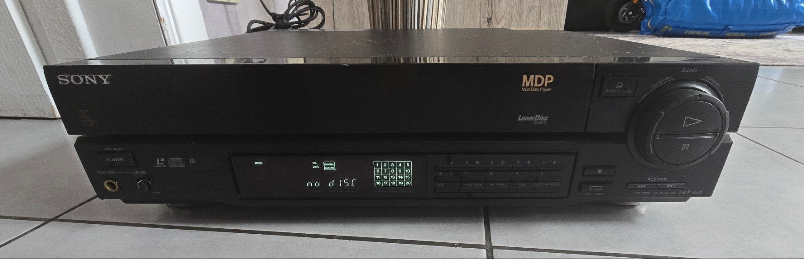 SONY MDP-440, Audio, Tv en Foto, Ophalen, Sony