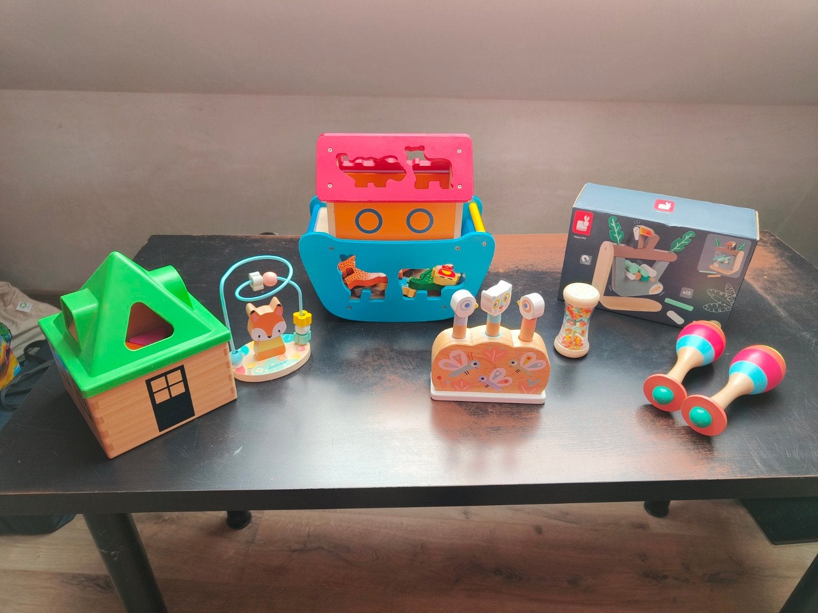 Lot de jouets en bois d'éveil, Enlèvement, Utilisé, Autres types
