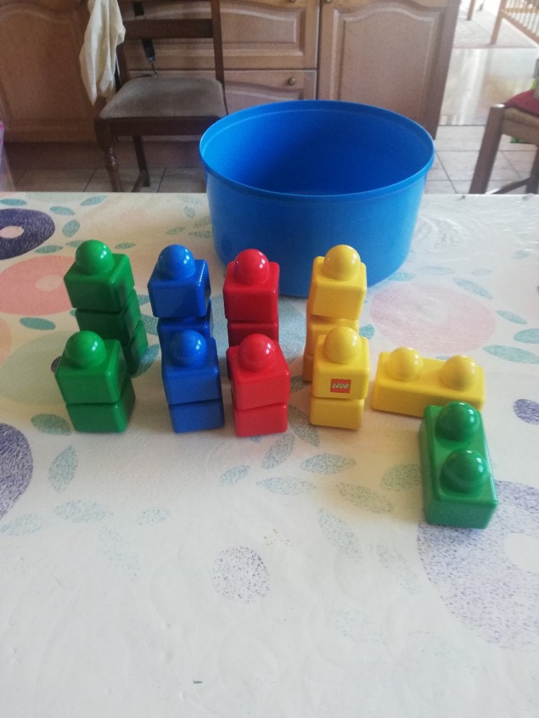 duplo primo blokken, Kinderen en Baby's, Ophalen of Verzenden, Zo goed als nieuw, Duplo