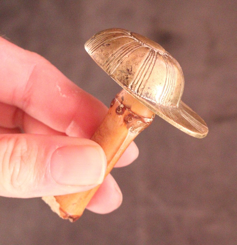 Casquette Swagger Stick en bronze, Enlèvement ou Envoi