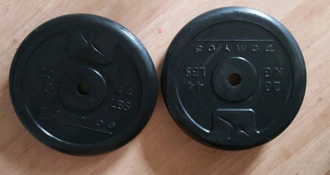 fit ess schijven (gewichten), Sport en Fitness, Ophalen