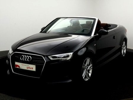 Audi A3 Cabriolet Audi A3 Cabriolet 40TFSI QUATTRO 190PK *AU, 174 g/km, Regensensor, Cabriolet, Zwart