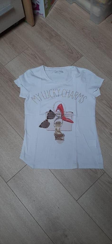 T-shirt maat S - EUR 36, Kleding | Dames, Ophalen, Wit, Bel & Bo, Zo goed als nieuw