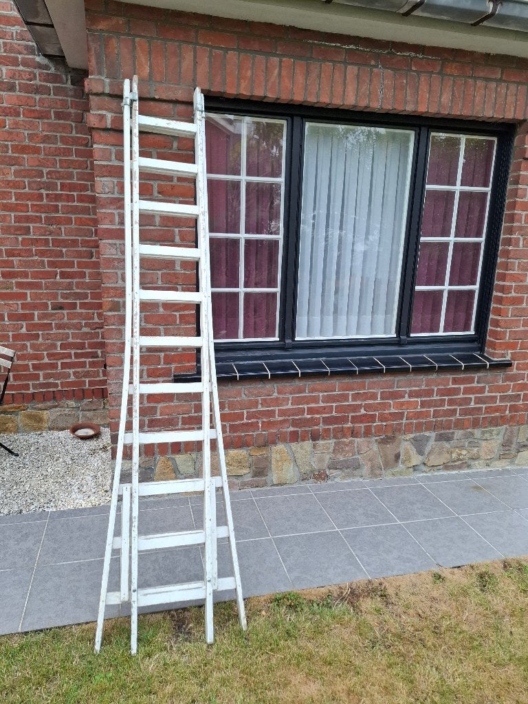 Dubbele ladder, Ophalen, Gebruikt, Ladder, 4 meter of meer