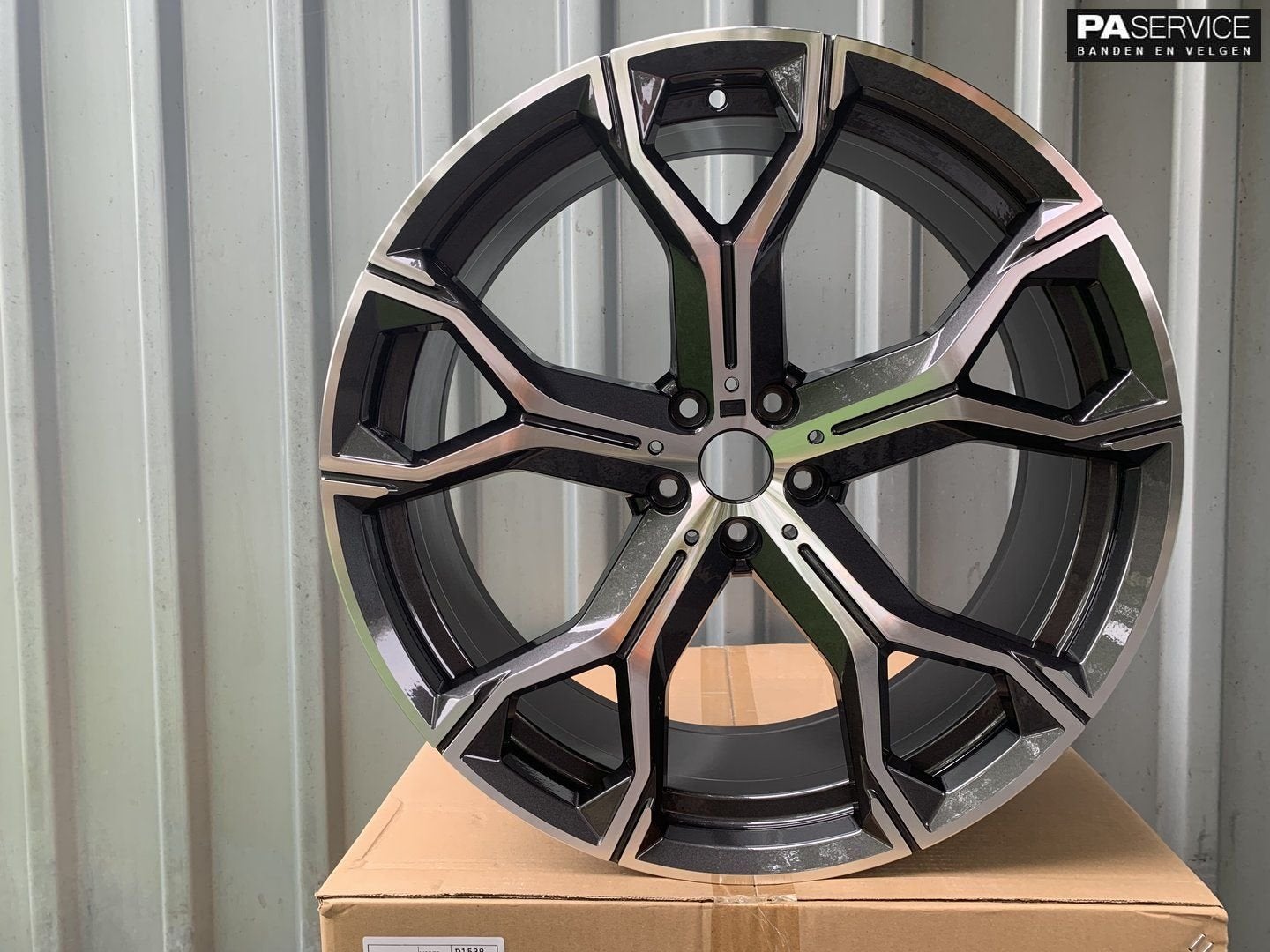 Nieuw 22 inch Antraciet Gepolijst BMW X5 G05 X6 Breedset, Auto-onderdelen, Banden en Velgen, Velg(en), -, -, Nieuw
