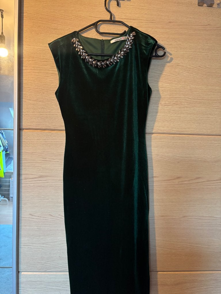 Robes de soirée, Kleding | Dames, Jurken, Knielengte, Maat 36 (S), Gedragen, Groen