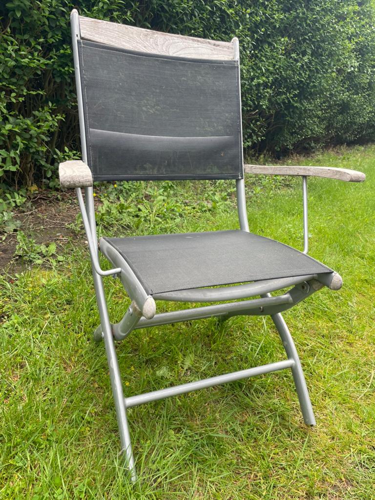 Chaises de jardin (6), Enlèvement, Utilisé, Textilène