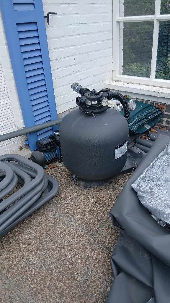 Zandfilter zwembadpomp, Tuin en Terras, Ophalen, Gebruikt, Zwembadpomp
