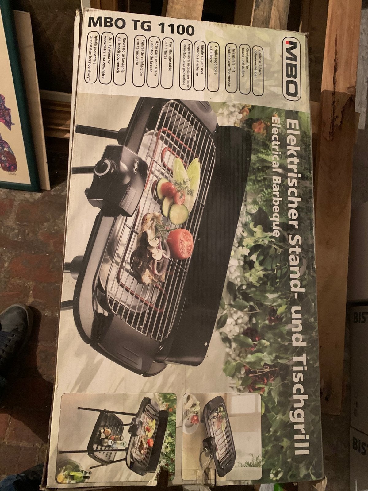 2 Barbecues électrique sur pied, Enlèvement, Comme neuf