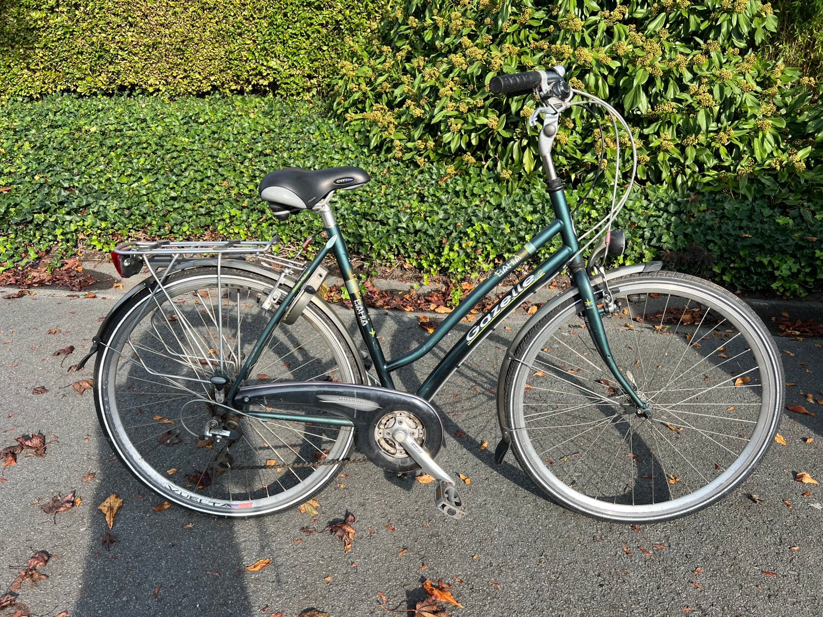 Gazelle fiets dames, Ophalen, Gebruikt, Velgrem, (Extra) lage instap