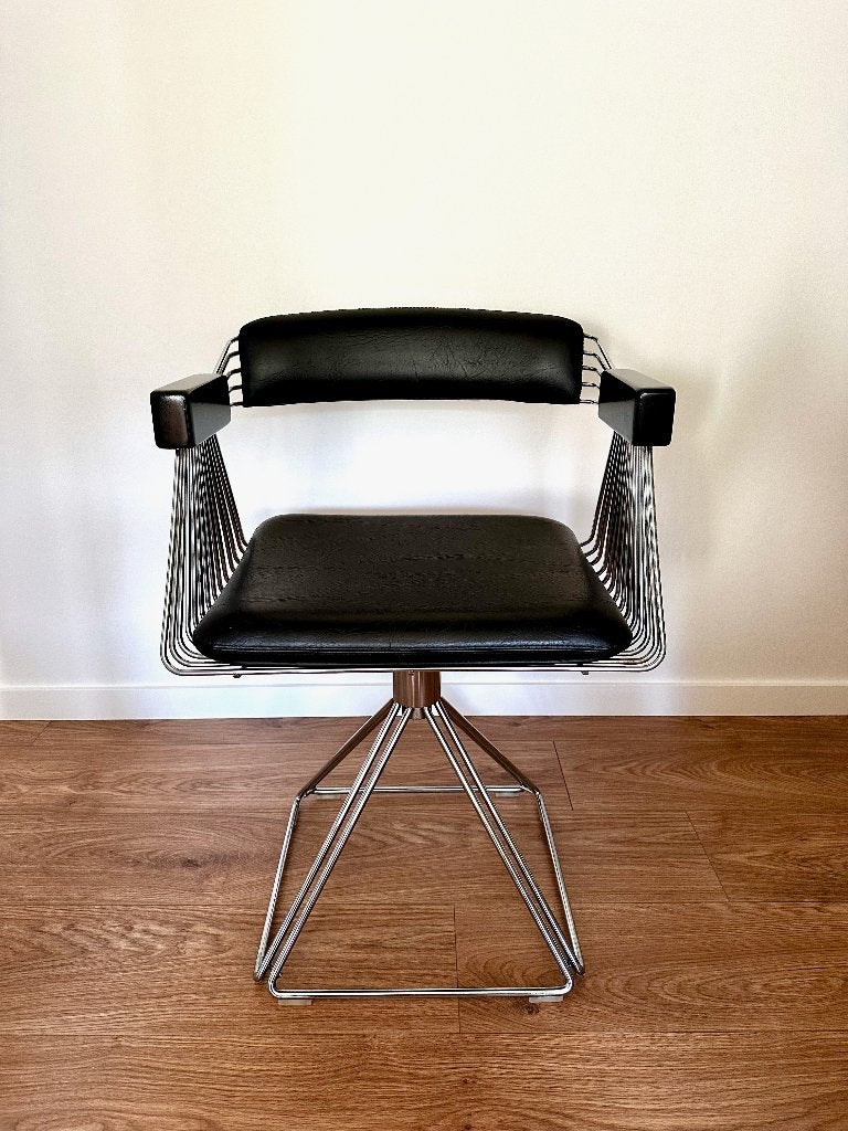 Vintage fauteuil Delta · Rudi Verelst voor Novalux, Ophalen, Hout, Zo goed als nieuw, 50 tot 75 cm