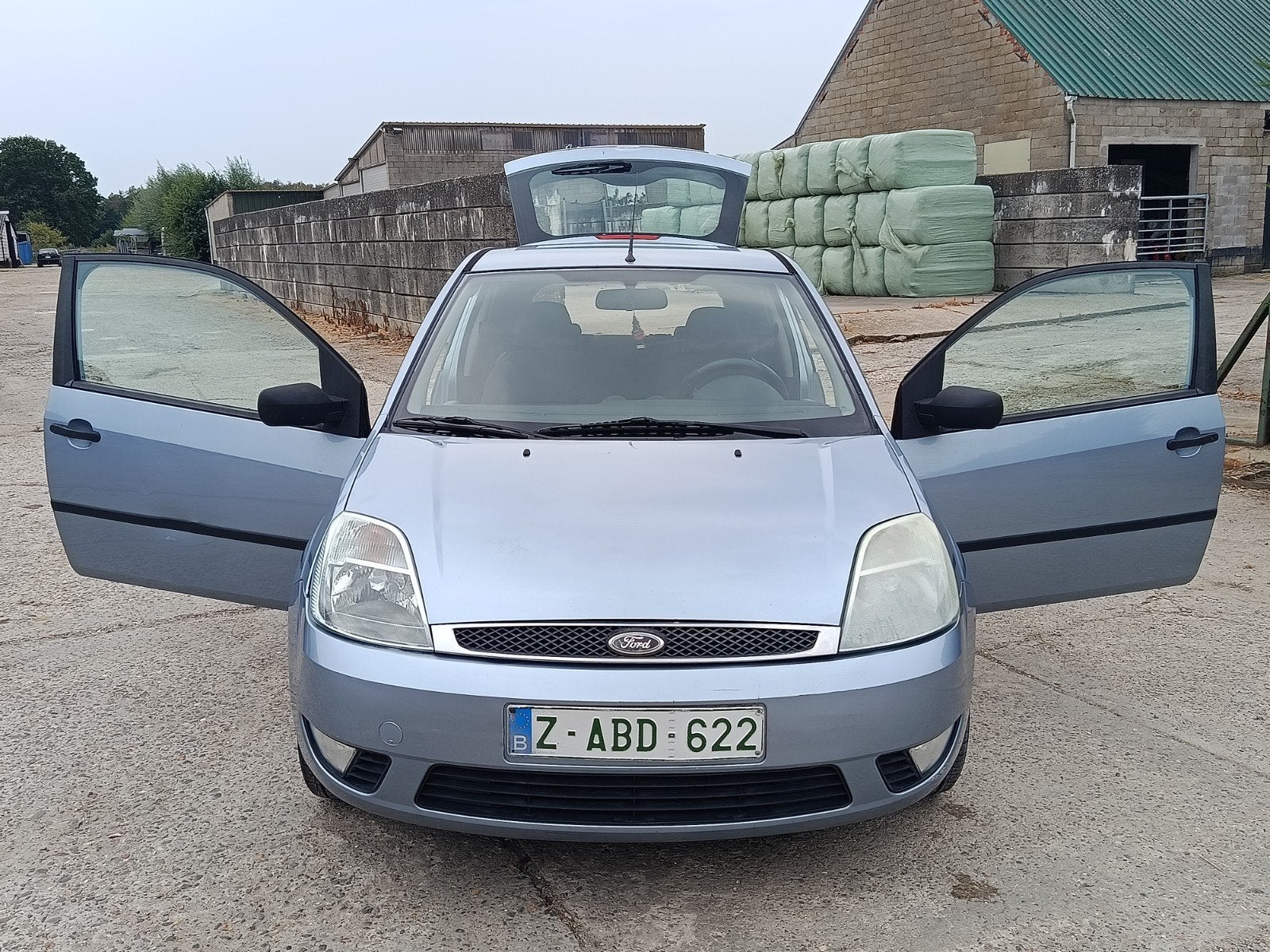 Ford Fiesta/ 2005 / bezine Euro 4/ 1299Cc/ 51 kw, Auto's, 1299 cc, Bedrijf, Electronic Stability Program (ESP), Fiësta