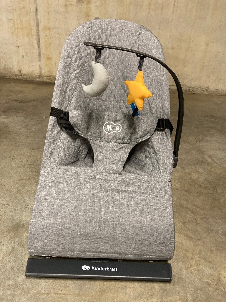 Kinderkraft Baby Bouncer MIMI, Verstelbaar, Wipstoel, Zo goed als nieuw, Ophalen