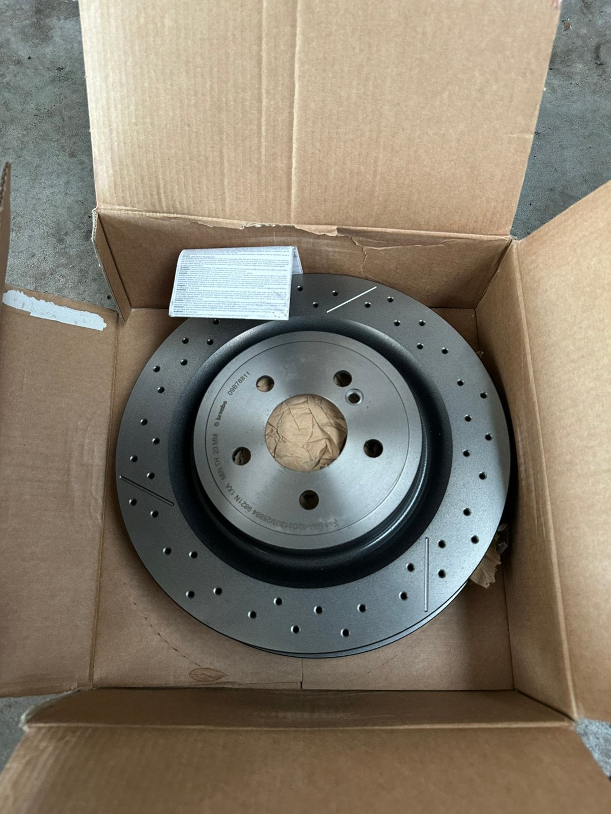 Remschijven brembo cla 45 amg 2016, Ophalen of Verzenden, Mercedes-Benz