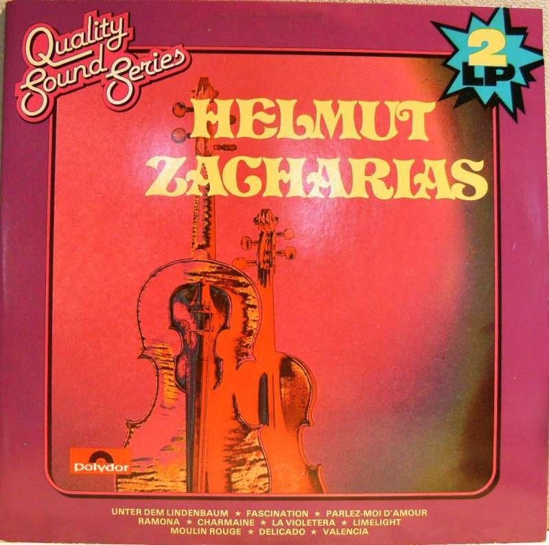 Dubbel LP Helmut Zacharias - Quality Sound Serie, Orchestre ou Ballet, Enlèvement ou Envoi, Autres compositeurs, Comme neuf
