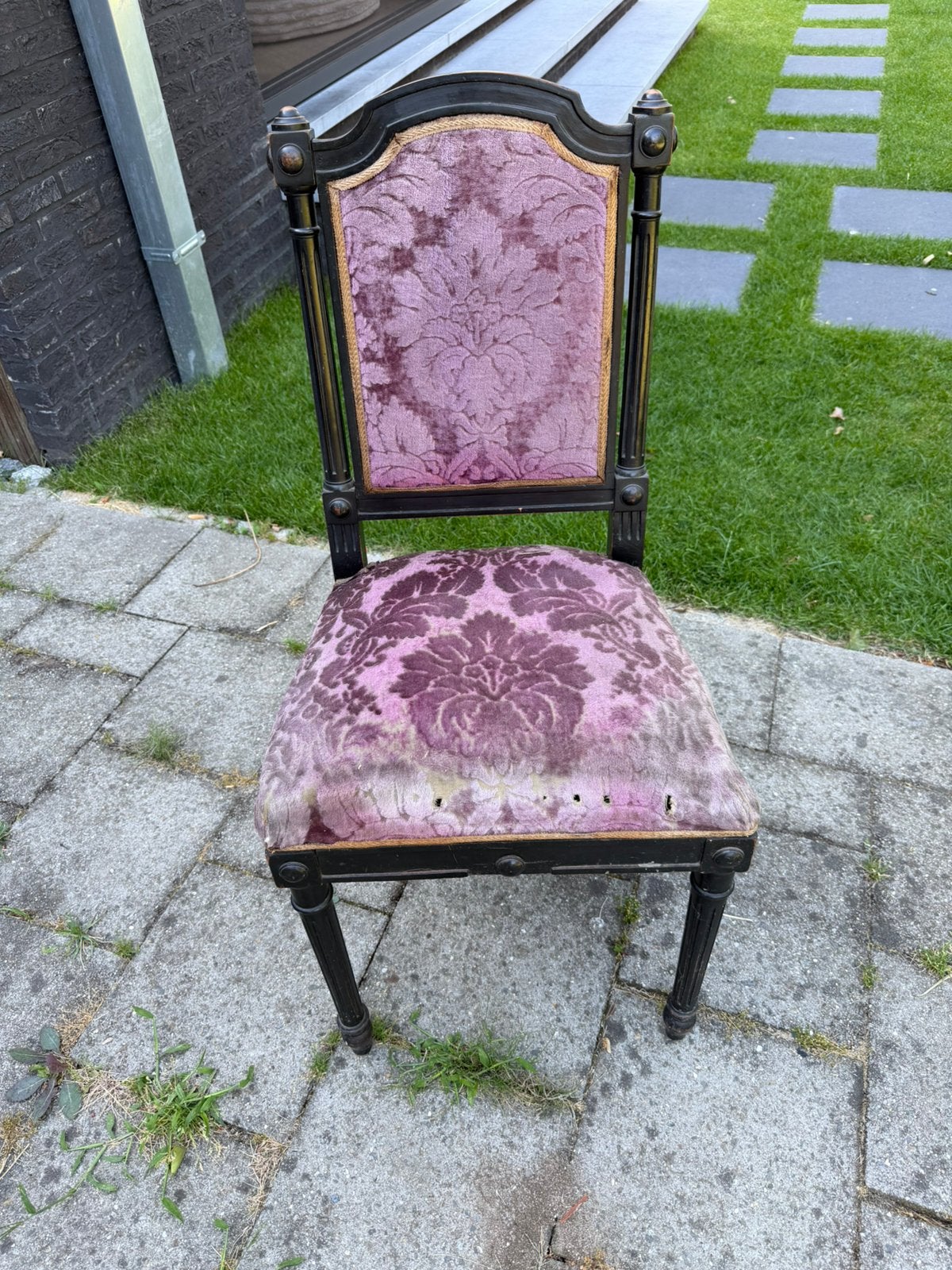 Eetkamerstoel antiek, Antiek en Kunst, Ophalen