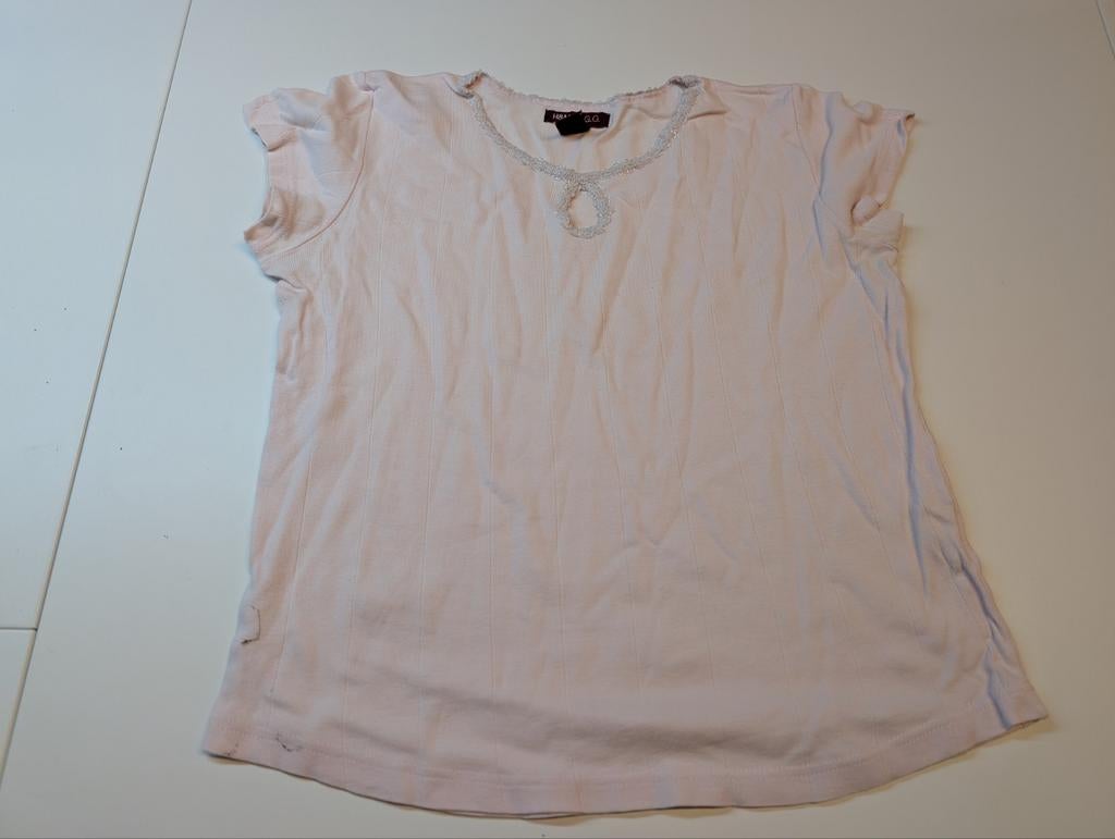 T-shirts rose clair H&M pour filles de 11 ans, Enfants & Bébés, Vêtements enfant | Taille 146, Enlèvement ou Envoi, Chemise ou À manches longues