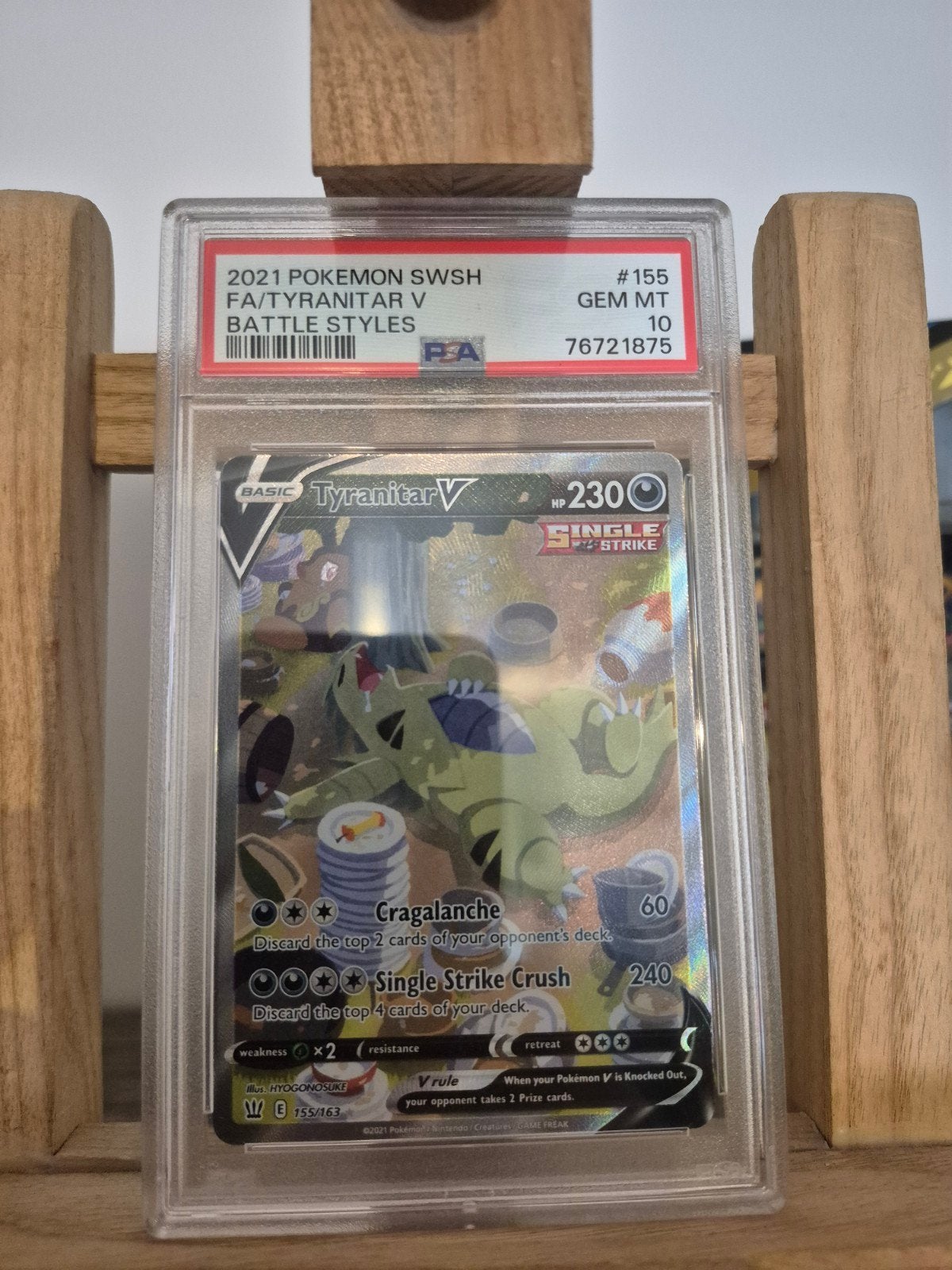 Tyranitar Bst Psa10, Hobby en Vrije tijd, Ophalen