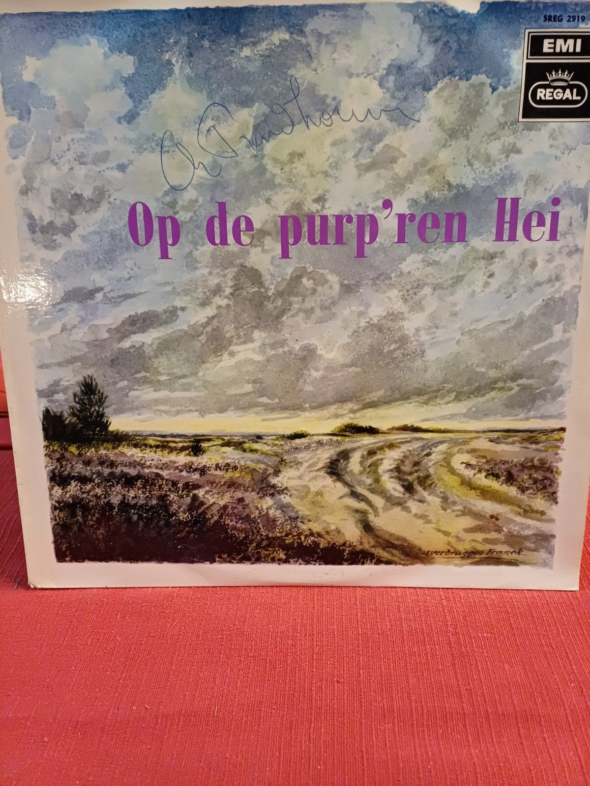 Lp GESIGNEERD  ARMAND PREUD'HOMME, Cd's en Dvd's, LP, Gebruikt, Gesigneerd, Ophalen of Verzenden