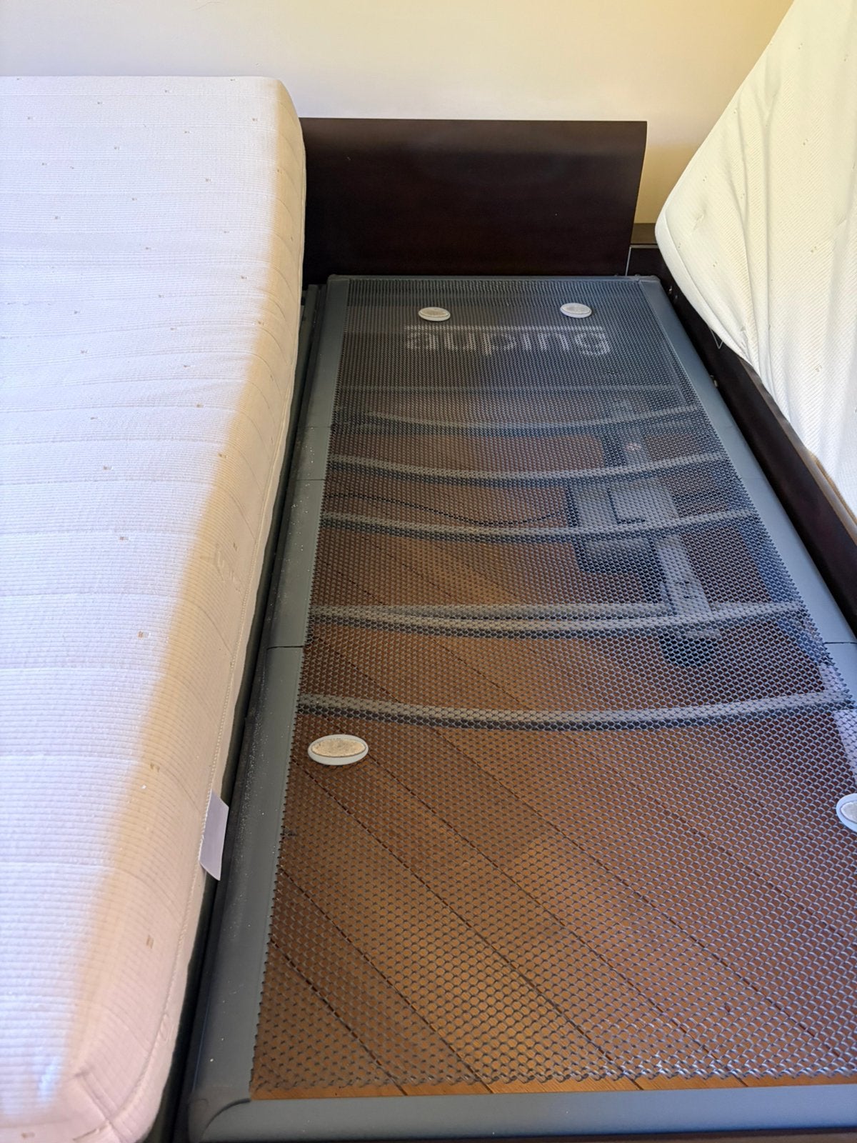 Auping bed met 2 verstelbare bodems, Huis en Inrichting, Slaapkamer | Bedden, Ophalen, Zo goed als nieuw