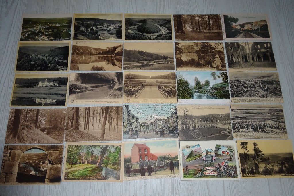 Lot 100 postkaarten België Wallonië - Belgique La Wallonie, Ophalen of Verzenden