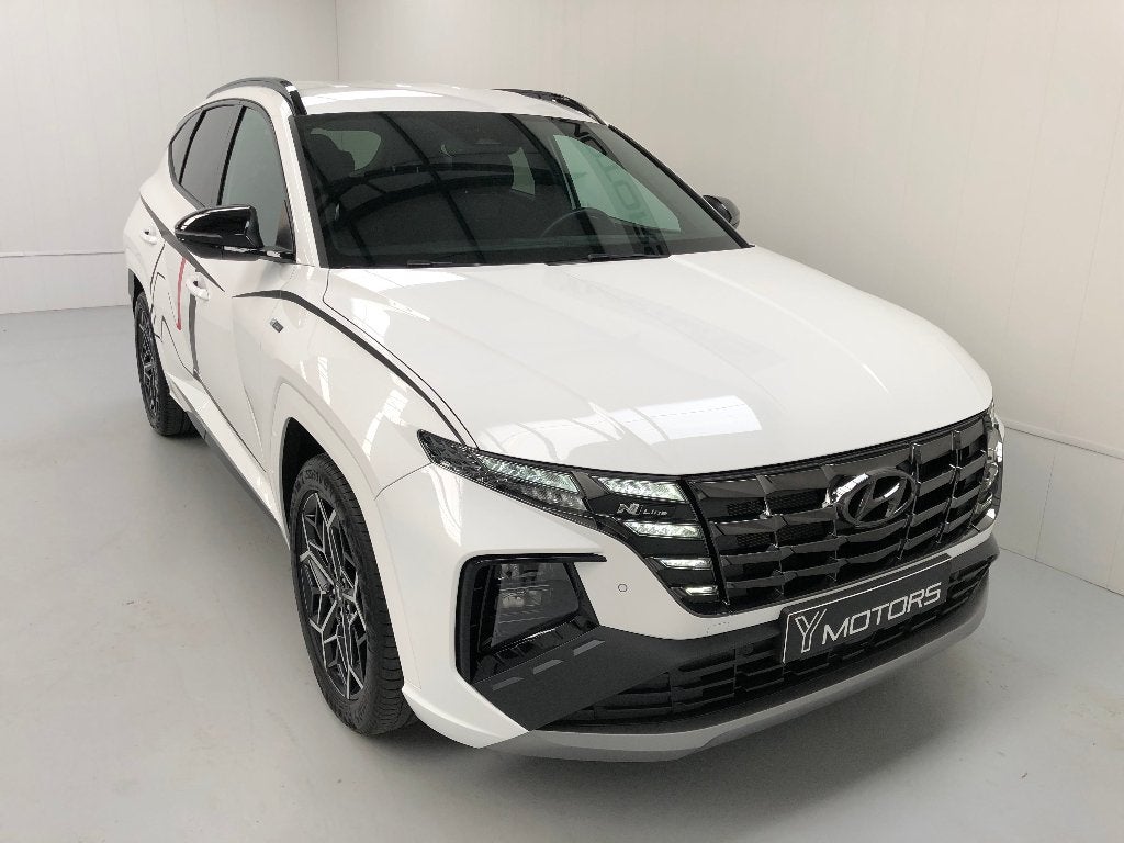 HYUNDAI TUCSON 1.6 T-GDi MHEV N-LINE BOITE AUTO FULL LED, Auto's, Automaat, Dealer onderhouden, 4 cilinders, 5 zetels