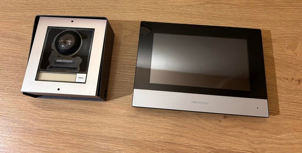 Hikvision deurbel, Ophalen, Gebruikt