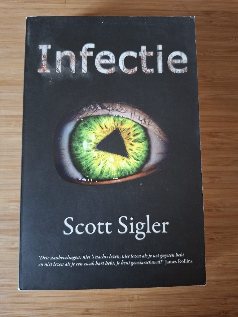 Boek : Infectie, Ophalen of Verzenden, Gelezen, Scott Sigler