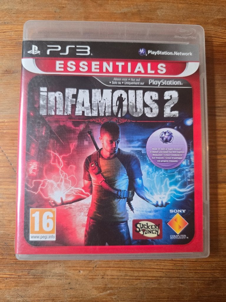 infamous 2 essentials ps3, Consoles de jeu & Jeux vidéo, Consoles de jeu | Sony PlayStation 3, Enlèvement ou Envoi