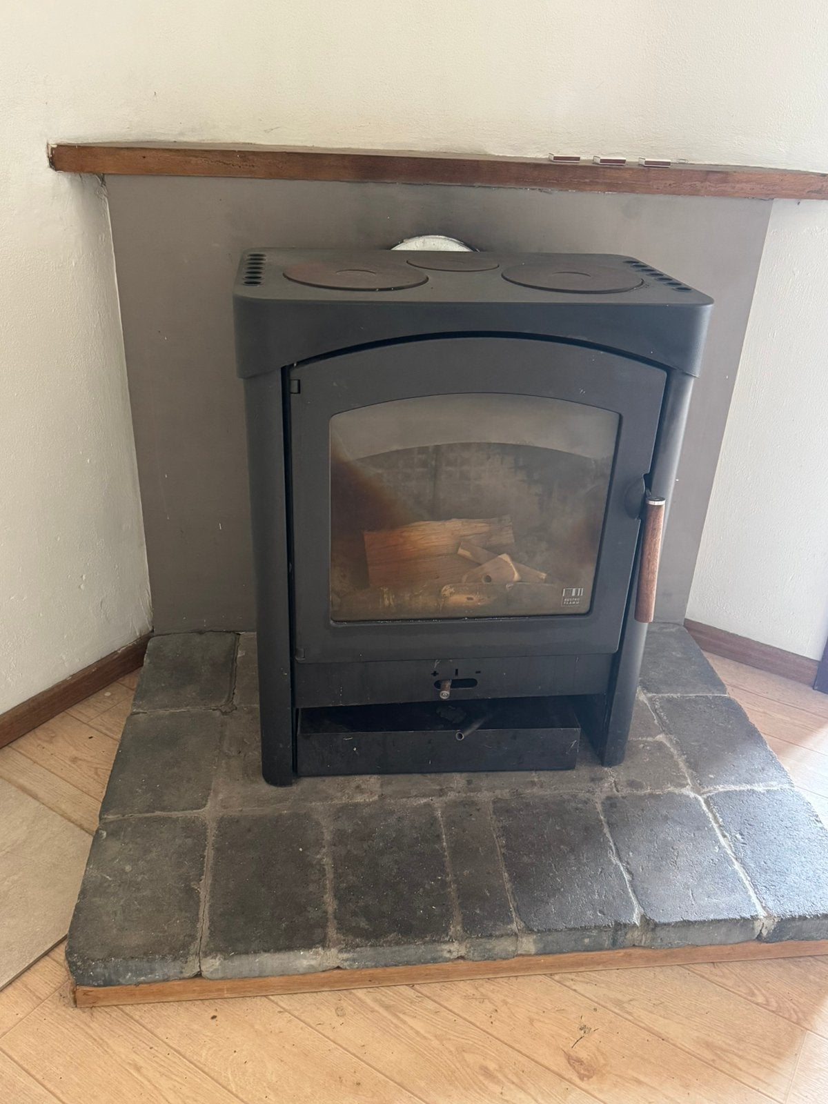 Austroflamm houtkachel met kookplaat, Maison & Meubles, Poêles, Encastré, Enlèvement, Utilisé, Bois