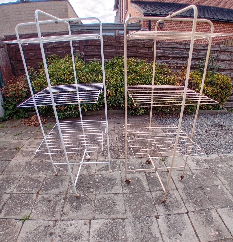 4 was droogrekken, Tuin en Terras, Ophalen, Gebruikt, Wasrek