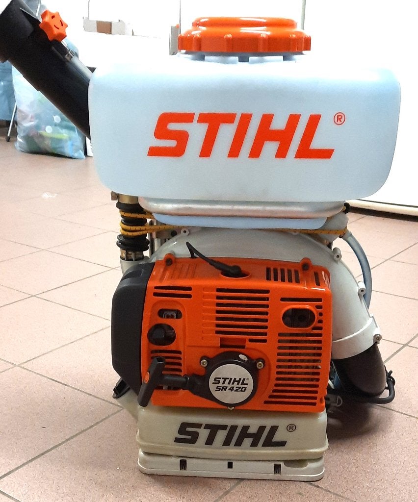 Stihl SR 420 sproeier, Ophalen, Zo goed als nieuw