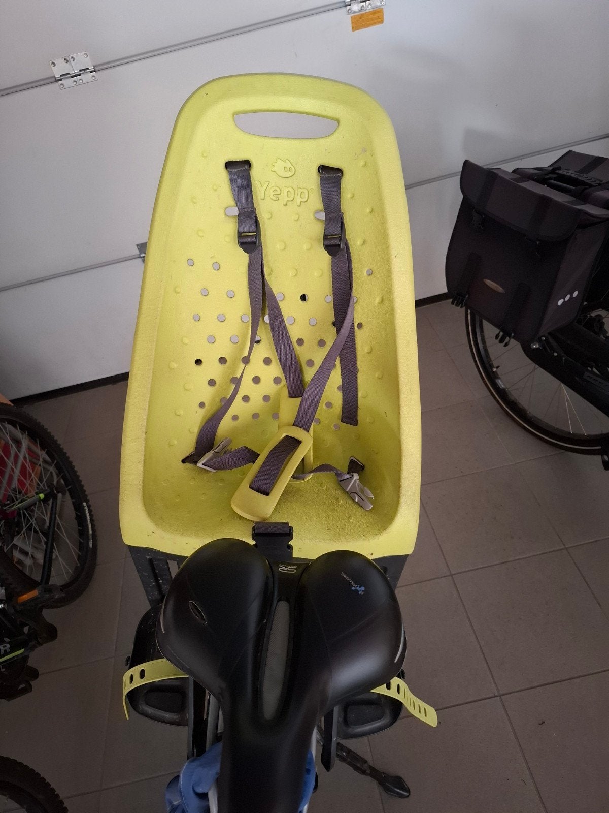 siège de vélo Yepp, Enlèvement