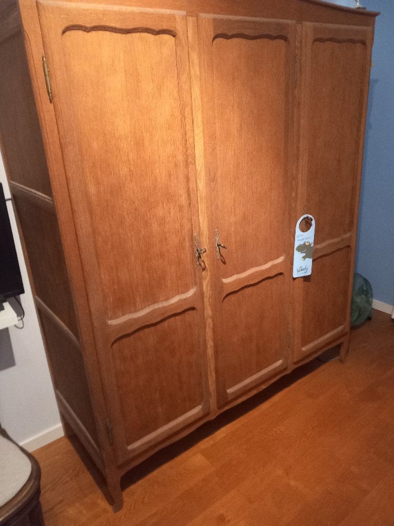 Armoire bretonne, Avec tablette(s), 200 cm ou plus, Chêne, Enlèvement