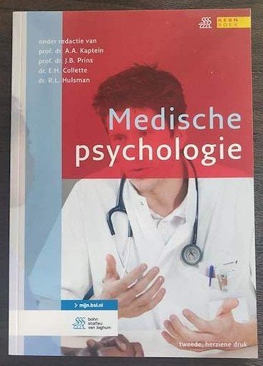 Medische Psychologie, Enlèvement ou Envoi, Neuf, Enseignement supérieur, A.A. Kaptein, J.B. Prins, E.H. Collette, R.L. Hulsman