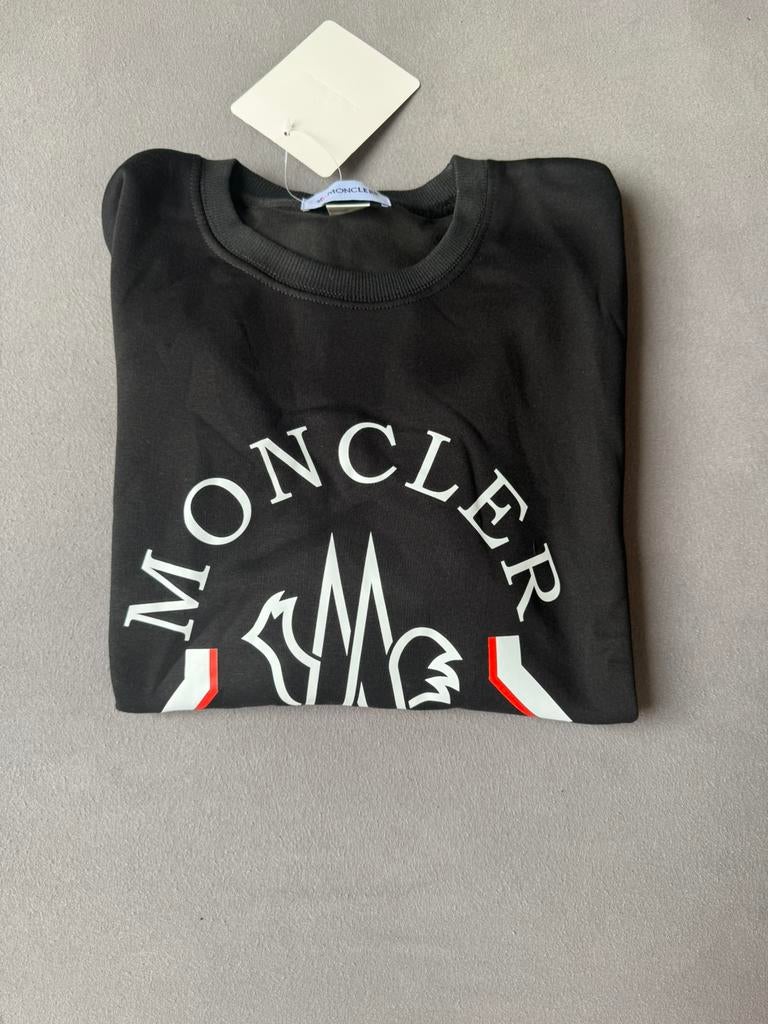 Moncler sweater maat M  zo goed als nieuw, Ophalen of Verzenden, Maat 48/50 (M), Zwart