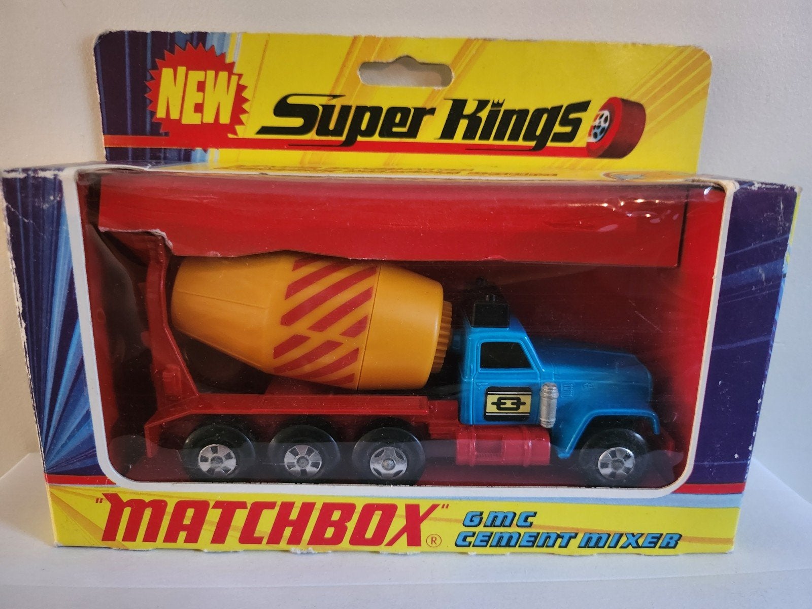 Matchbox Super Kings GMC Cement Mixer K6 (1971), Ophalen of Verzenden