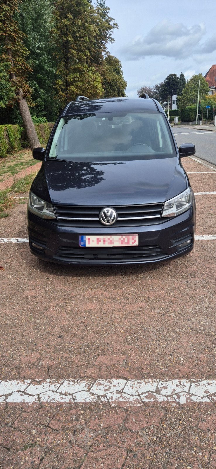 Volkswagen Caddy Maxi., Auto's, Volkswagen, Voorwielaandrijving, Overige kleuren, 7 zetels, Parkeersensor