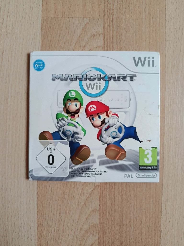 Mariokart Wii (in kartonnen hoes), Consoles de jeu & Jeux vidéo, Course et Pilotage, Enlèvement, Utilisé, À partir de 3 ans