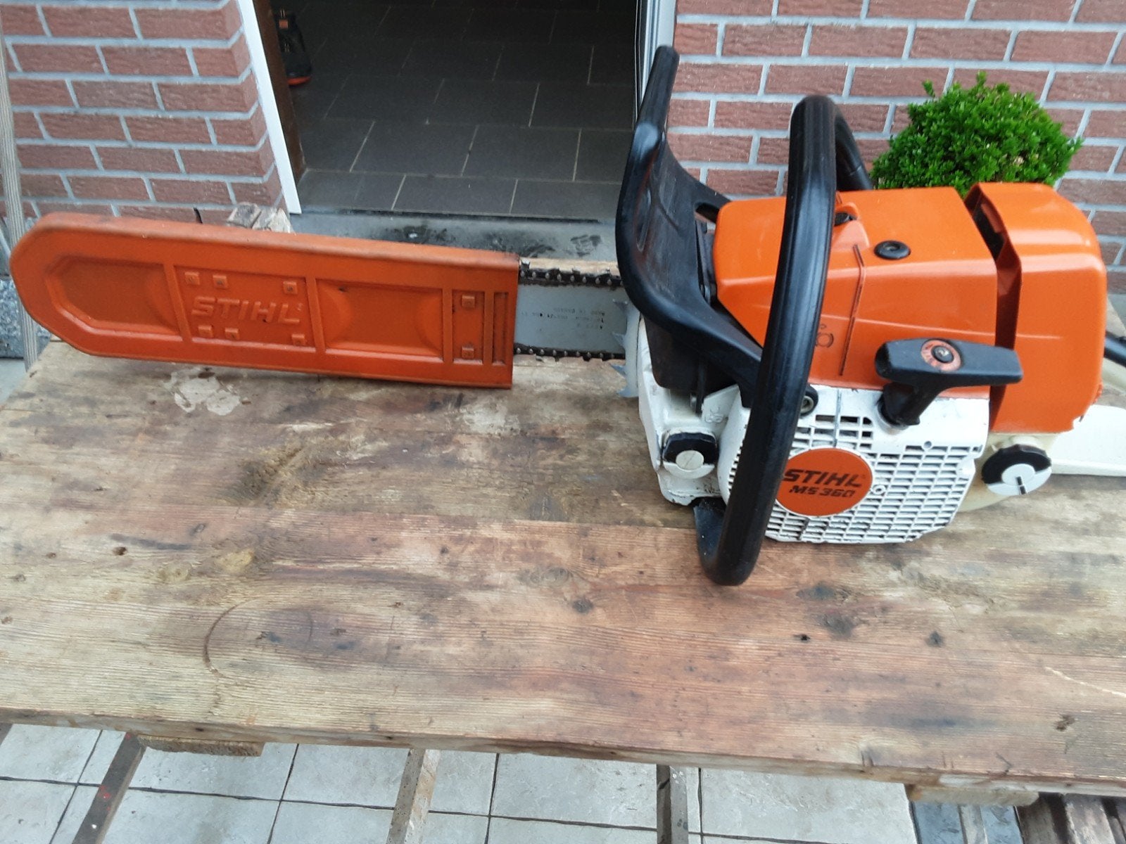 boomzaag ms360 stihl, Ophalen, Gebruikt, Boomzaag, Stihl ms360