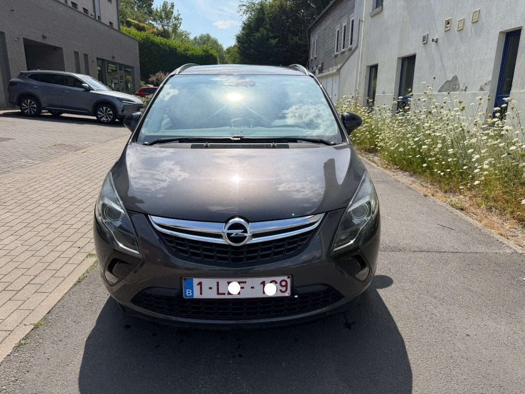 opel zafira tourer, Autos, Opel, 100 kW, Argent ou Gris, Euro 6, Noir