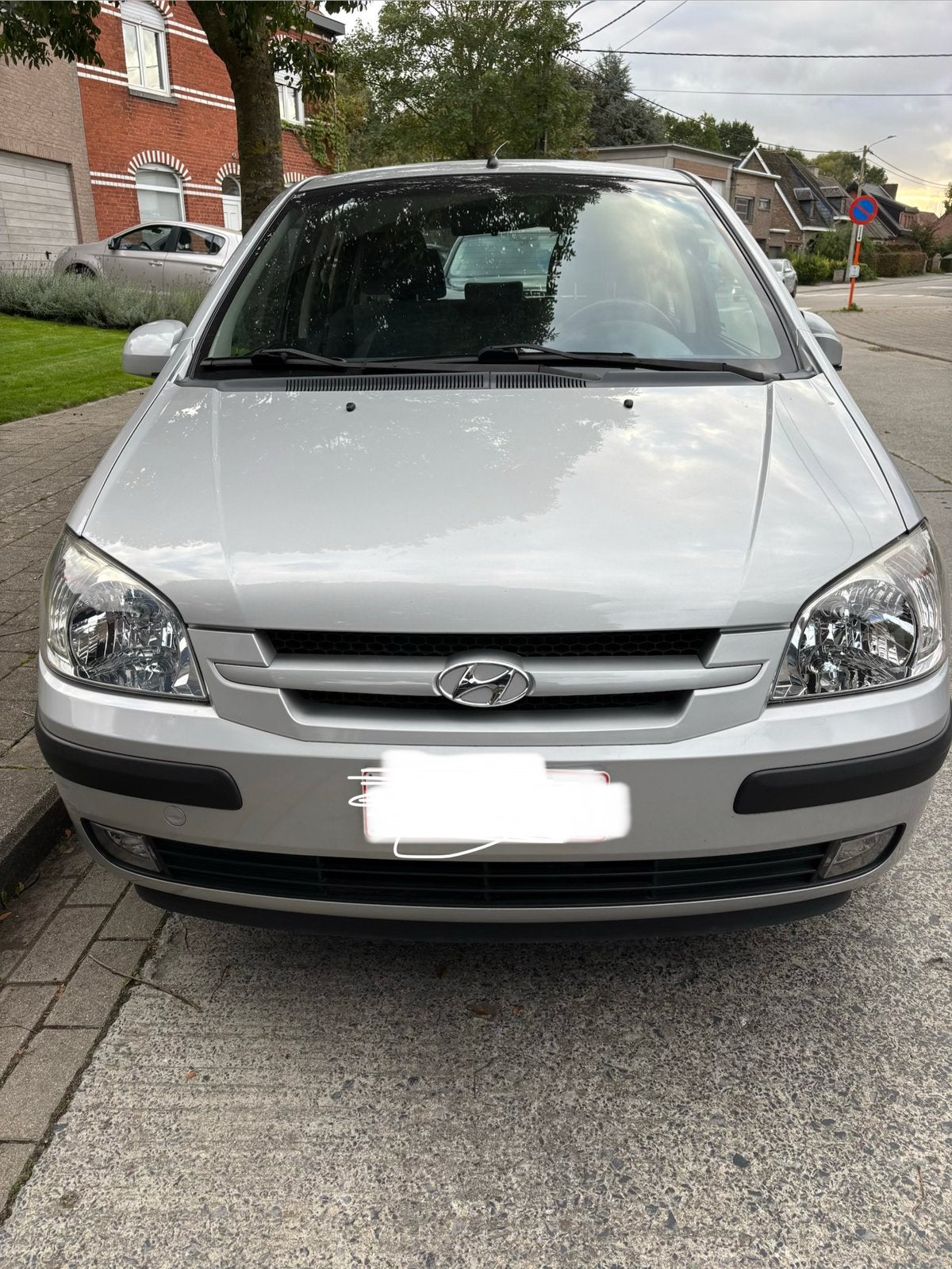 Hyundai Getz : 80.000km : ideaal als eerste wagentje, Autos, Argent ou Gris, Achat, 63 kW, Bleu