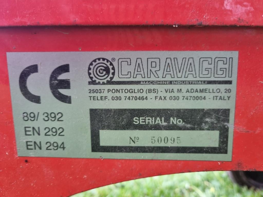 Caravaggi Bio 50., Tuin en Terras, Ophalen