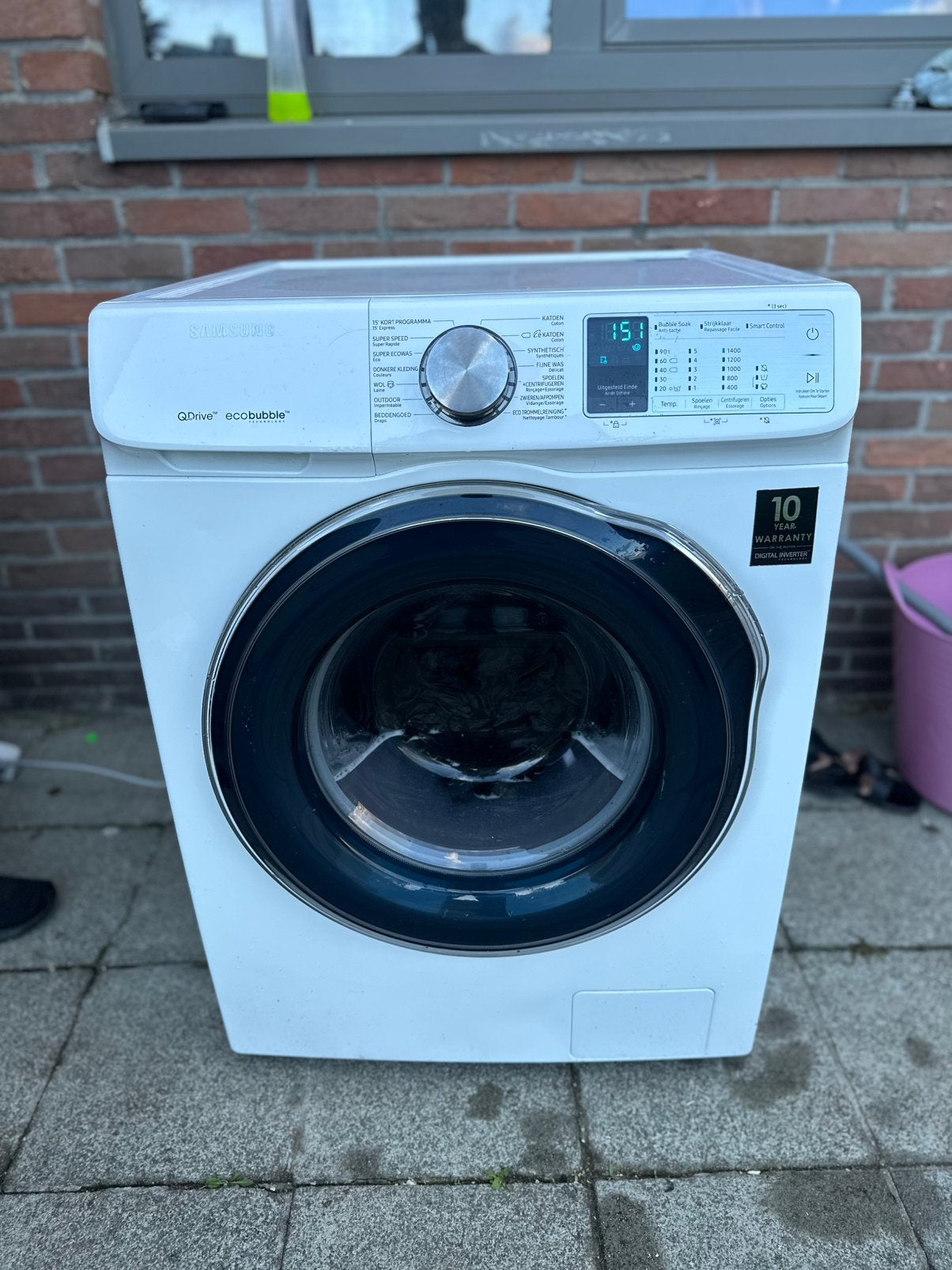 samsung 9kg A+++ 240€, Ophalen of Verzenden, Zo goed als nieuw